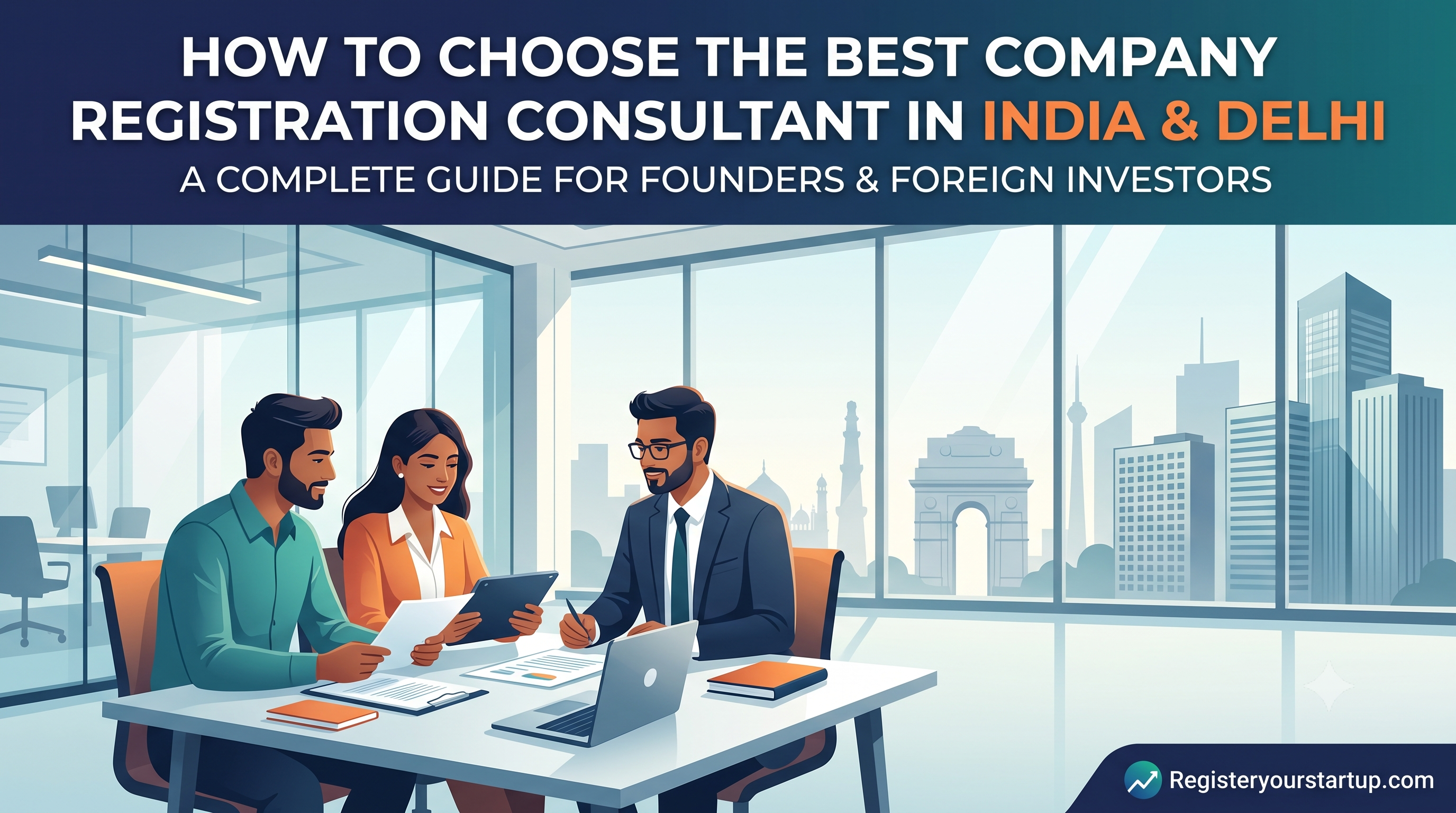 How to Choose the Best Company Registration Consultant in Delhi, India