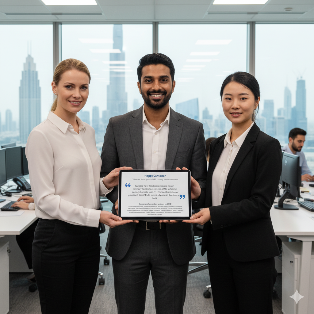 Happy Customer in UAE